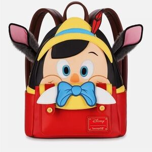 Loungefly Disney Parks 100th Anniversary Pinocchio Donkey Mini Backpack‎ NWT